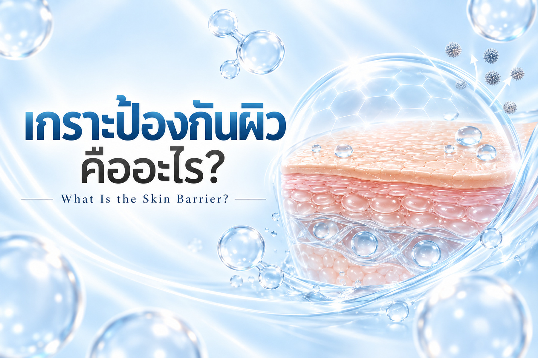 ปกบทความ เกราะป้องกันผิวคืออะไร